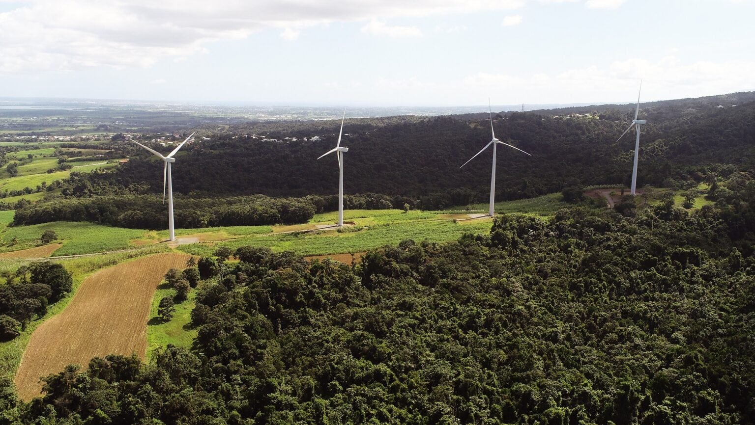 PARC EOLIEN DE L’ESPERANCE SAINTE ROSE Caraïbes Factory